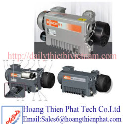 Bơm chân không cánh quạt quay bôi trơn bằng dầu R5