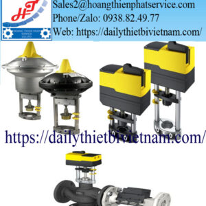 Bộ điều khiển van bằng khí nén Sauter