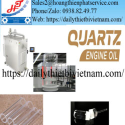 Ống thạch anh cho lò nung ngành bán dẫn Quartz tube
