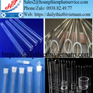 Ống thạch anh phòng thí nghiệm