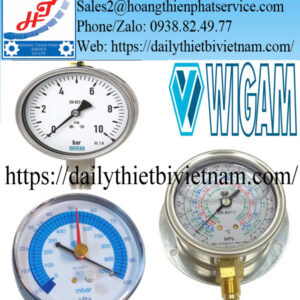 Đồng hồ đo áp suất Wigam