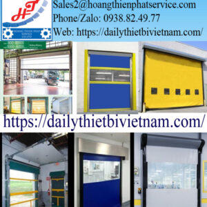 Cửa cuốn nhựa PVC chống côn trùng cho kho lạnh