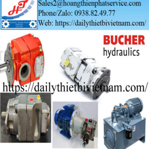 Bơm bánh răng trong Bucher QX Series 