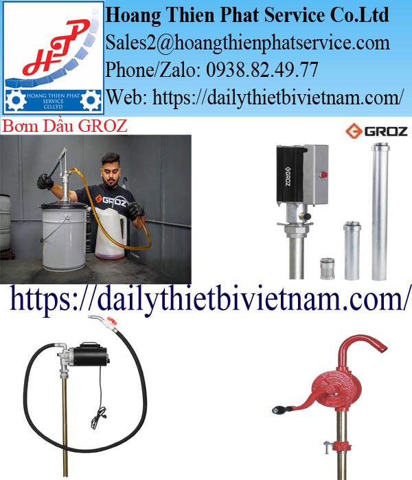 Bơm Dầu GROZ Phổ Biến