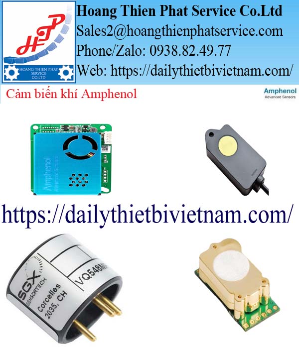 Cảm biến khí Amphenol