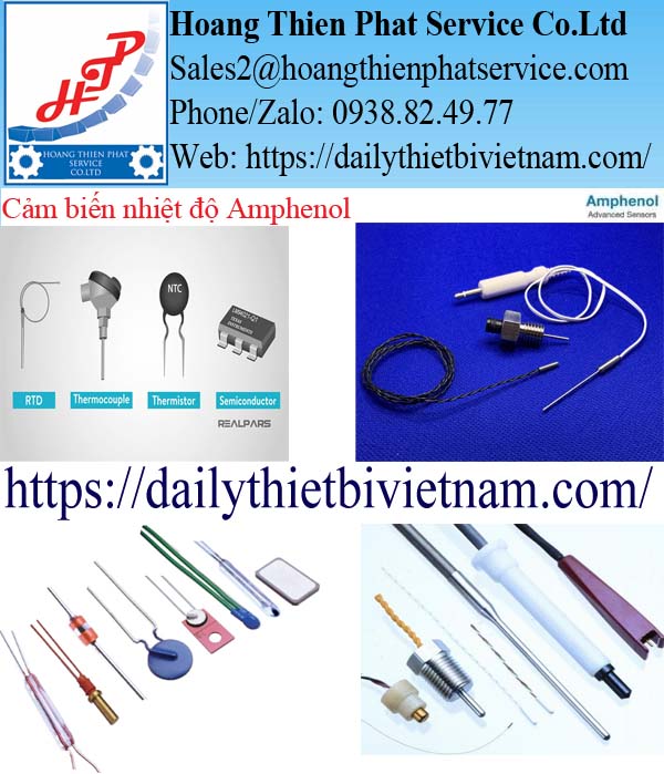 Cảm biến nhiệt độ Amphenol
