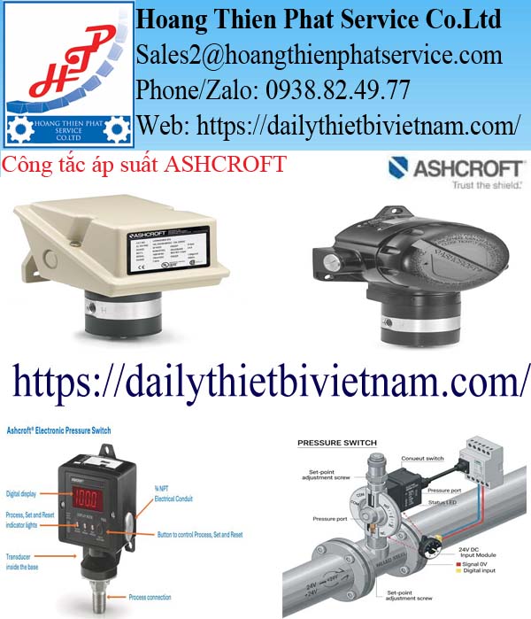 Công tắc áp suất ASHCROFT