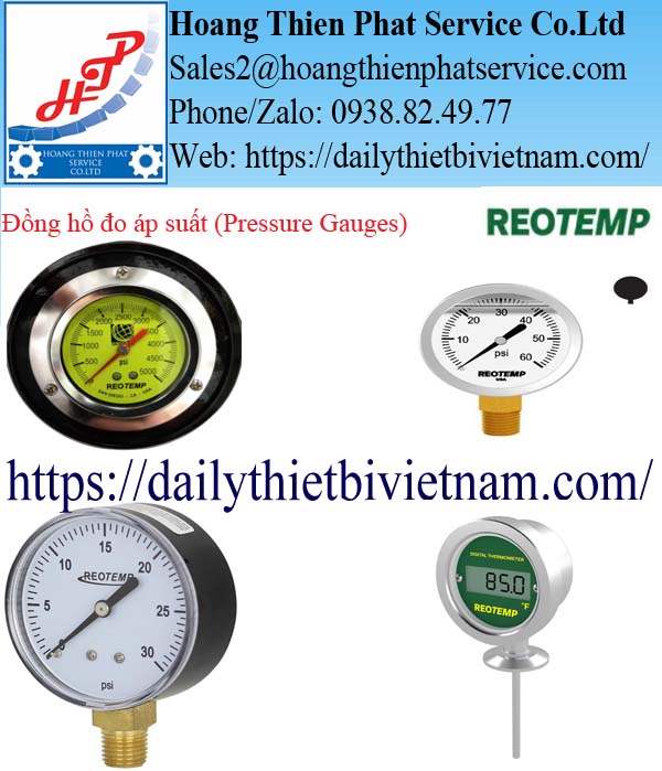 Đồng Hồ Đo Áp Suất (Pressure Gauges)