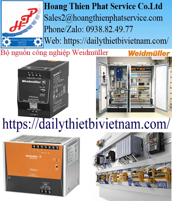 Bộ Nguồn Công Nghiệp Weidmüller
