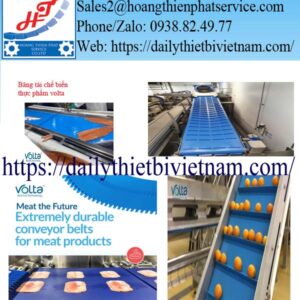 Băng tải chế biến thực phẩm Volta
