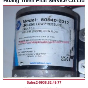 Bơm ly tâm DC áp suất thấp Jabsco 50840-2012 Bơm ly tâm DC áp suất thấp Jabsco 50840-2012 - Bơm ly tâm DC áp suất thấp Jabsco 50840-2012
