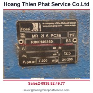 Hộp giảm tốc Rossi MR 2I 6 PC3E 117 - Hộp giảm tốc Rossi MR 2I 6 PC3E 117