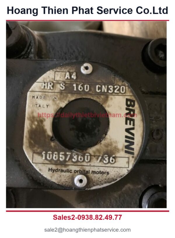 Mô tơ thủy lực BREVINI HR S 160 CN320 Mô tơ thủy lực BREVINI HR S 160 CN320 - Mô tơ thủy lực BREVINI HR S 160 CN320