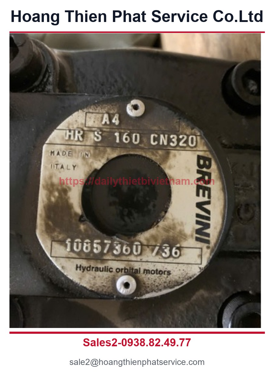 Mô tơ thủy lực BREVINI HR S 160 CN320 - Mô tơ thủy lực BREVINI HR S 160 CN320