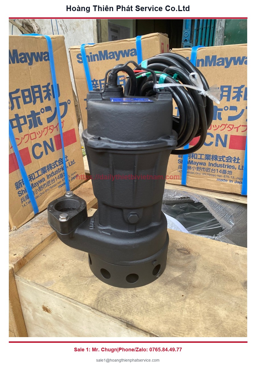 Bơm chìm nước thải ShinMaywa CN501