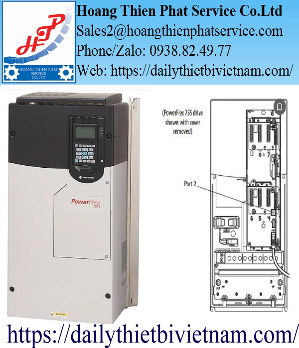 Biến Tần Allen-Bradley PowerFlex 755 20G11NC043JA0NNNNN