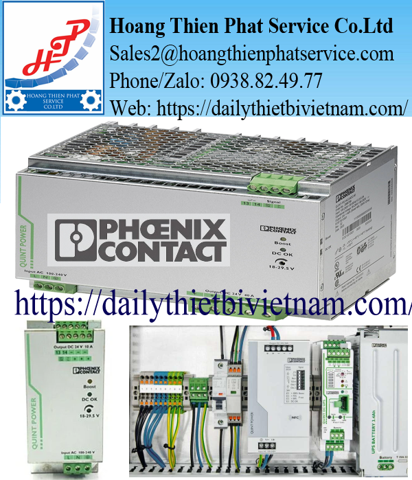 Bộ Nguồn Phoenix Contact Bộ Nguồn Phoenix Contact QUINT-PS/1AC/24DC/40