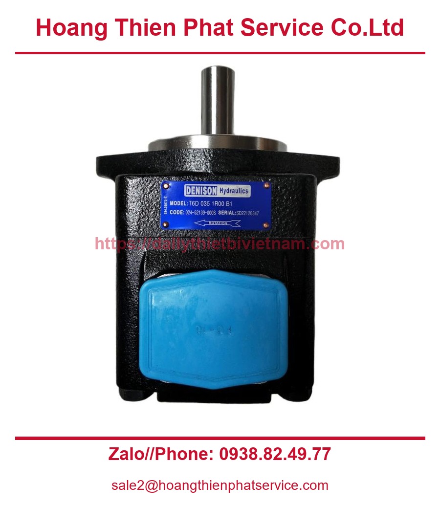 Bơm PARKER DENISON T6D B45 1R00 B1-AFT - Bơm PARKER DENISON T6D B45 1R00 B1-AFT