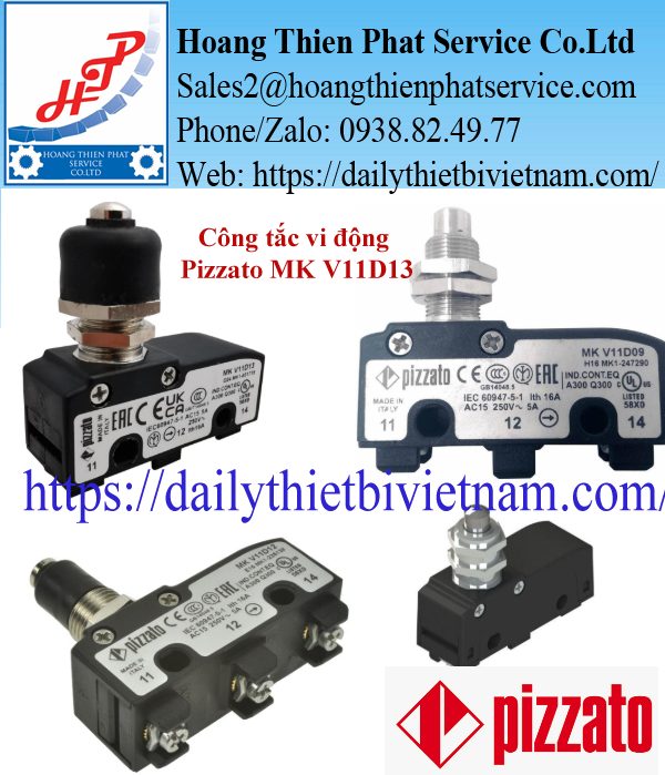 Công tắc vi động Pizzato MK V11D13