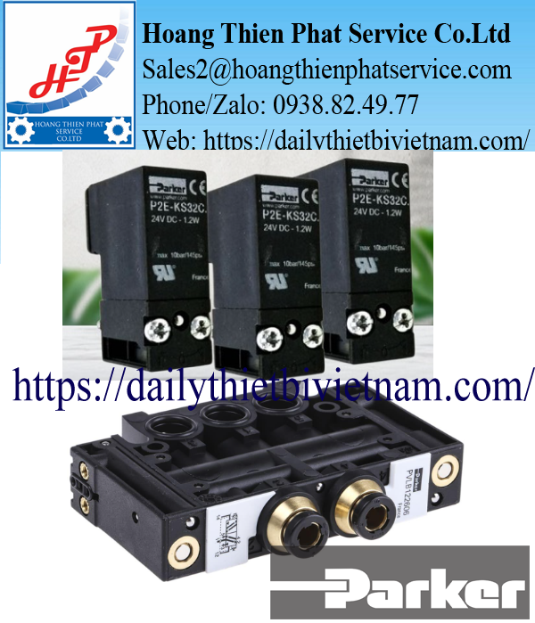 Parker PKP2EKS32C2 – Van Pilot Điện Từ Khí Nén