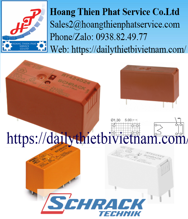 Relay SCHRACK RT424024 24VDC