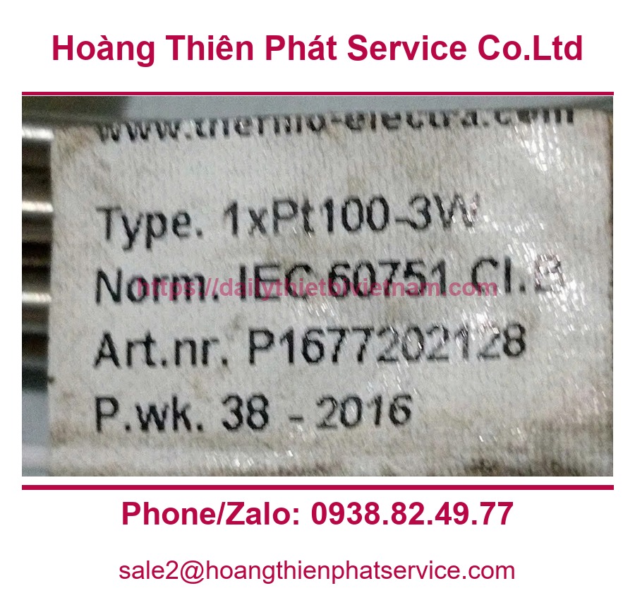 Cảm biến nhiệt độ Thermo Electra P1677202128 - Cảm biến nhiệt độ Thermo Electra P1677202128