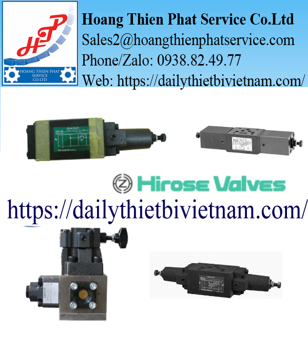 Van Tràn Thủy Lực HIROSE HRV-M03-A-25-22
