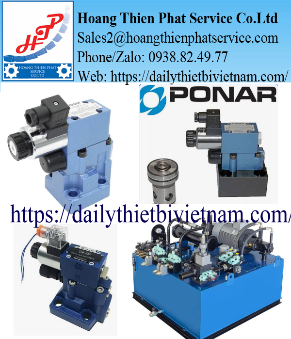 Van Tràn Thủy Lực PONAR DBW20B1-52/315G24NZ4L
