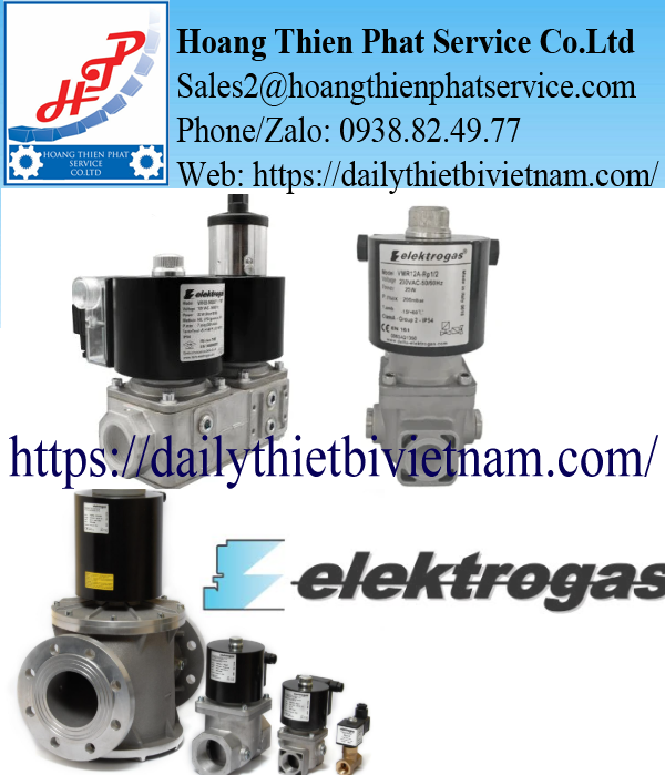 Van điện từ Van điện từ an toàn khí gas Elektrogas VMR35-5 230VAC