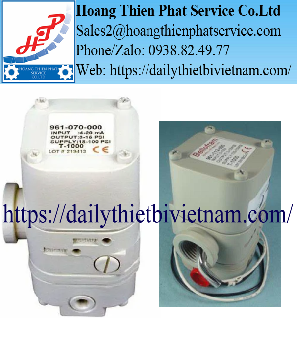 Bộ Chuyển Đổi Marsh Bellofram 961-070-000