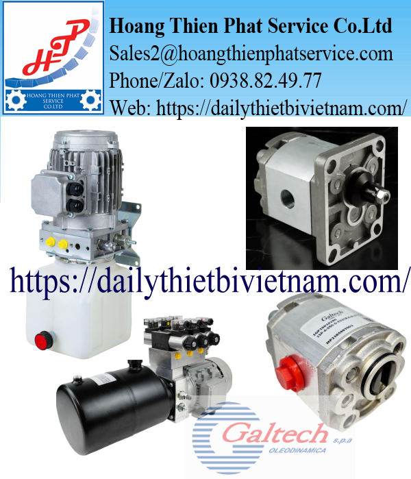 hình bơm Bơm Bánh Răng Thủy Lực GALTECH 1SP A0.9 S MC32-27