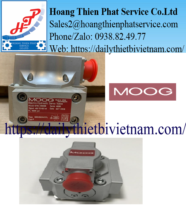 Van Thủy Lực MOOG G761-3005B