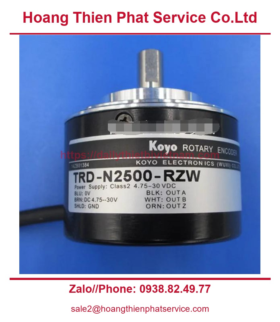 Bộ mã hóa vòng quay KOYO TRD-N2500-RZ - Bộ mã hóa vòng quay KOYO TRD-N2500-RZ