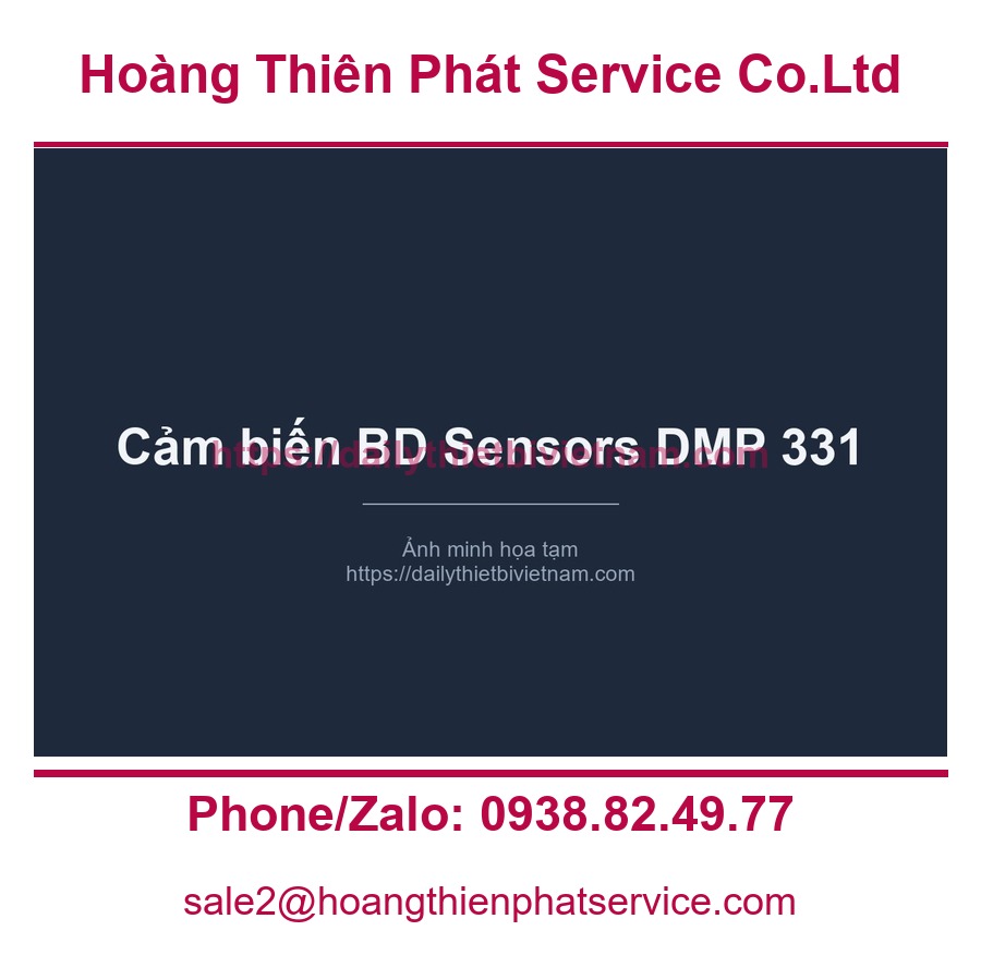Cảm biến BD Sensors DMP 331
