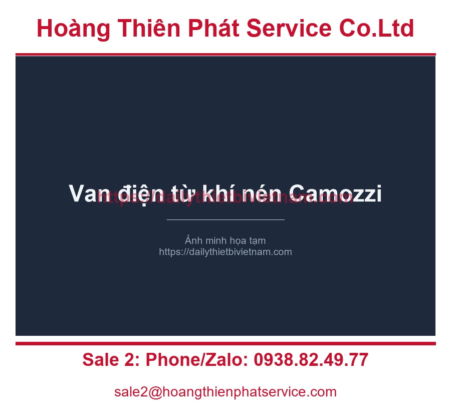 Van điện từ khí nén Camozzi